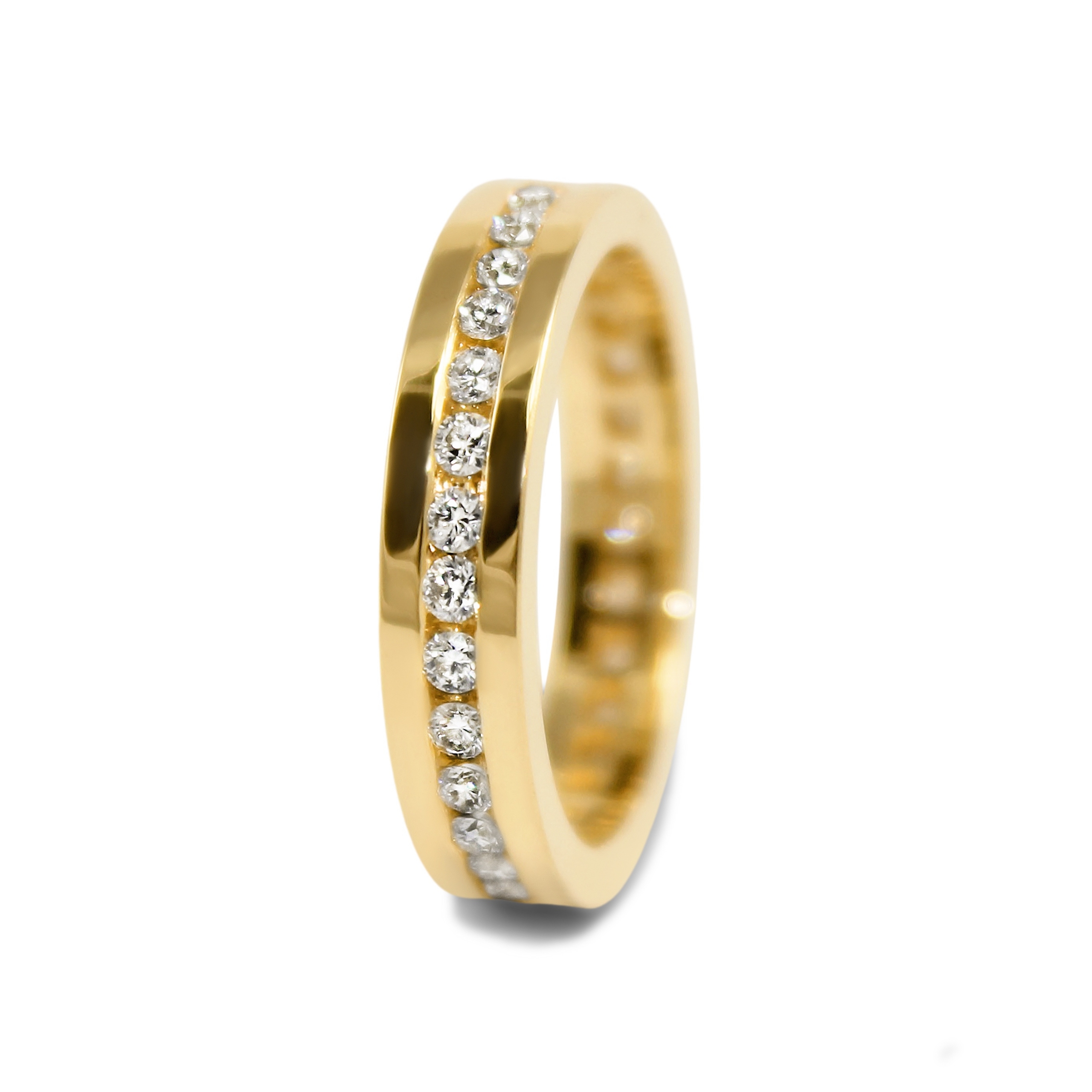 Channel Set Eternity Ring - Ebbeke & Co Jewellers